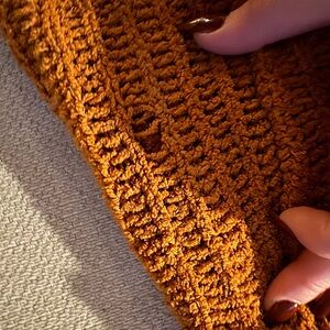 Aerie Warm Rust Sweater